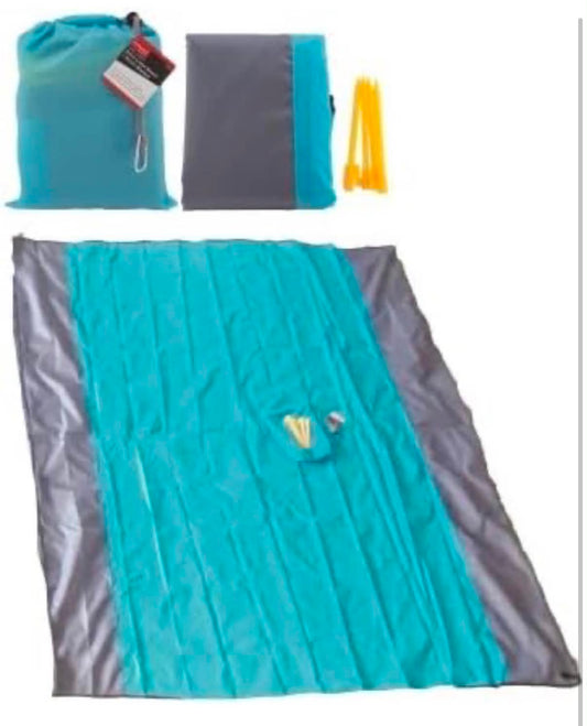 Picnic Blanket Waterproof, Extra Large Picnic Mat 200x200cm, Sandproof Washable Camping Beach Blanket, Camping Accessories for Outdoor Activities, Bohemia