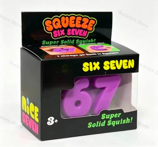 Hot 67!! Sensory Anti-Stress Block