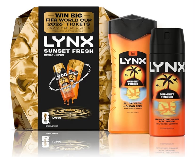 2 piece Lynx Gift Set Sunset Fresh