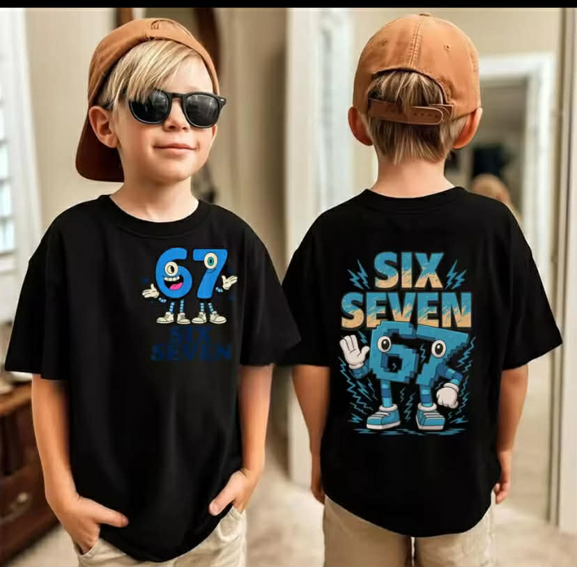 Six Seven Kids Tees Tops Unisex