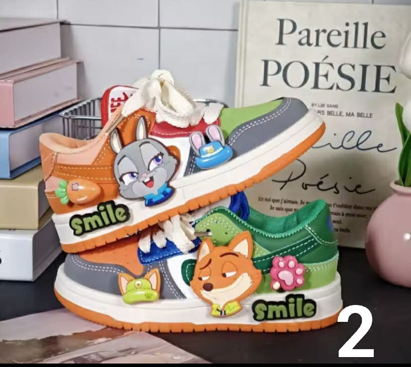 Disney Zootopia Youngster Two-Tone Low-Top Sneakers