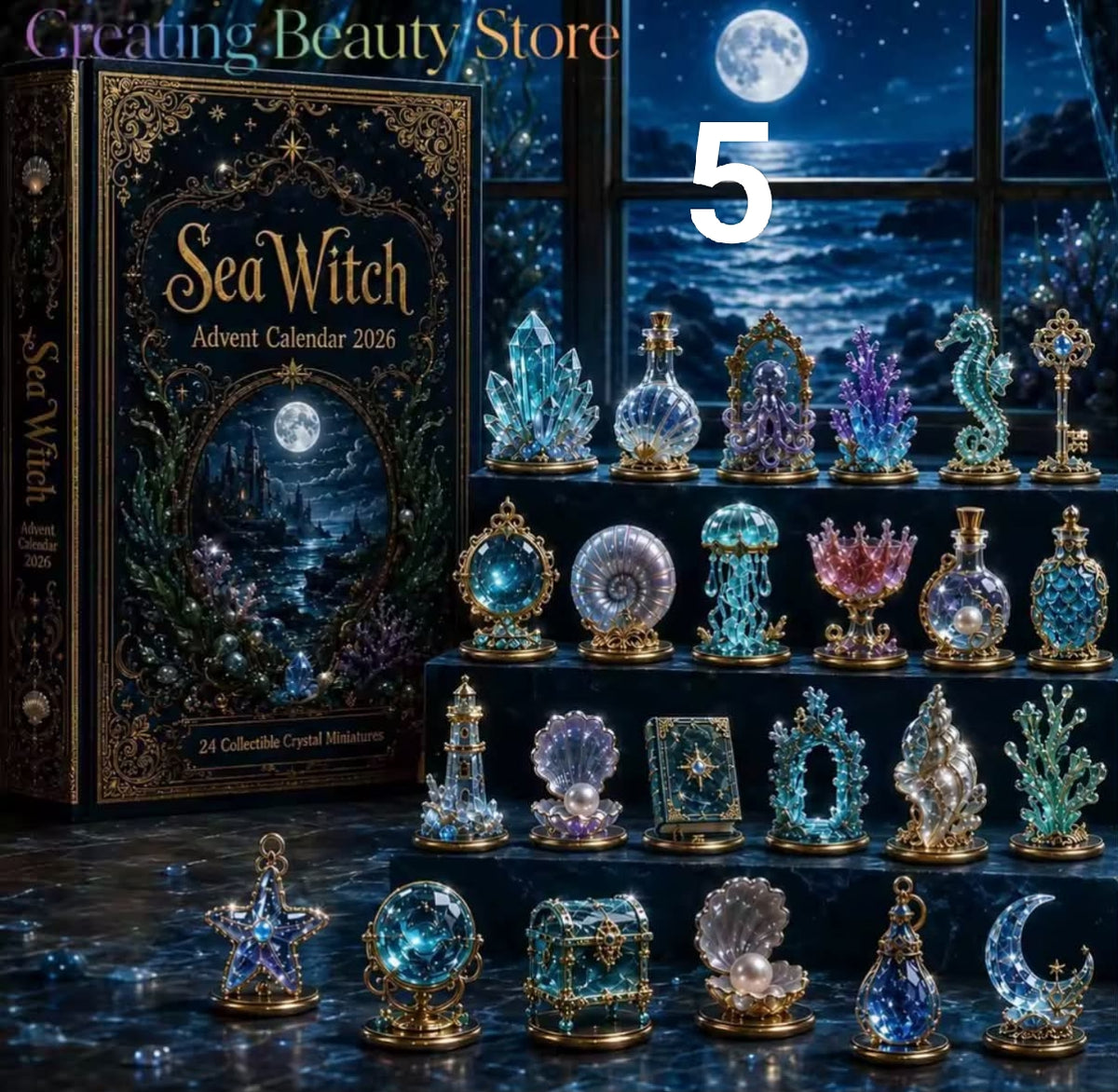 Magical Crystal Advent Collection 

Make the countdown to Christmas extra magical with these stunning 24-day crystal-style advent calendars.