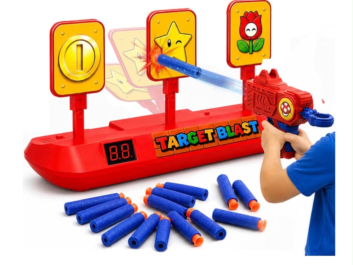 Super Bro Electronic Shooting Target Game for Kids,