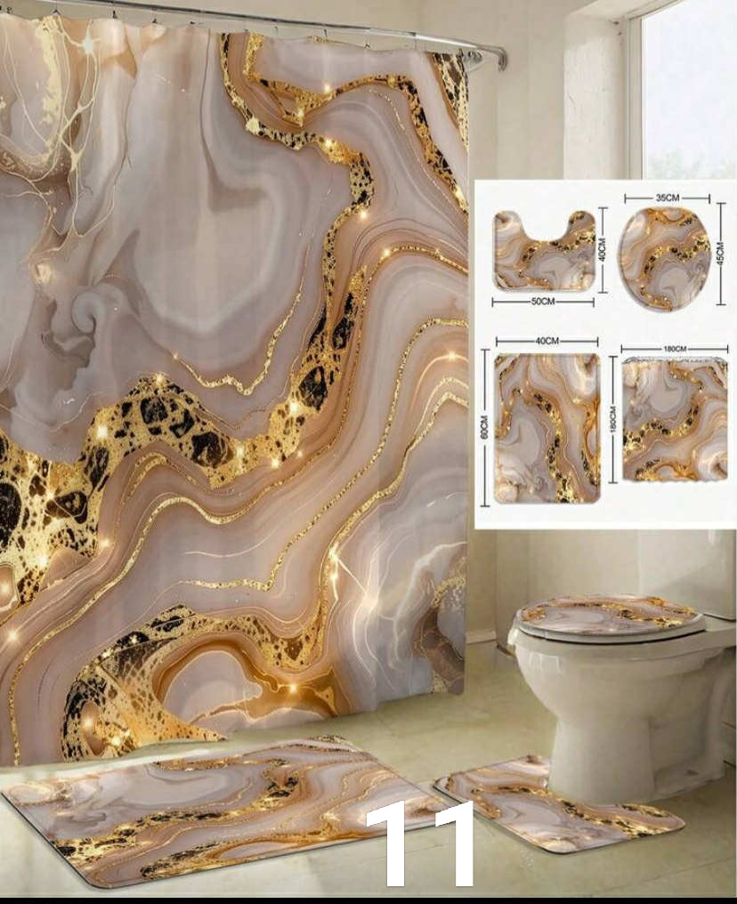 Bathroom set of 4