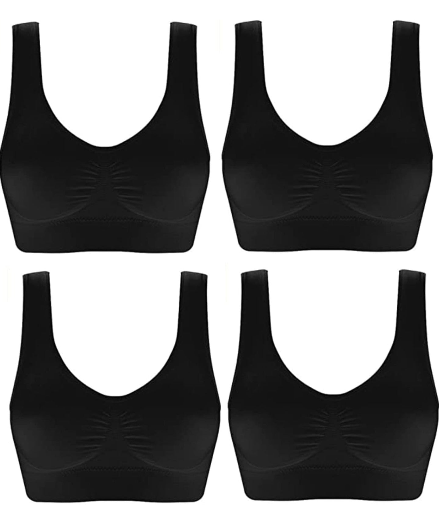 Sports bra pack of 4