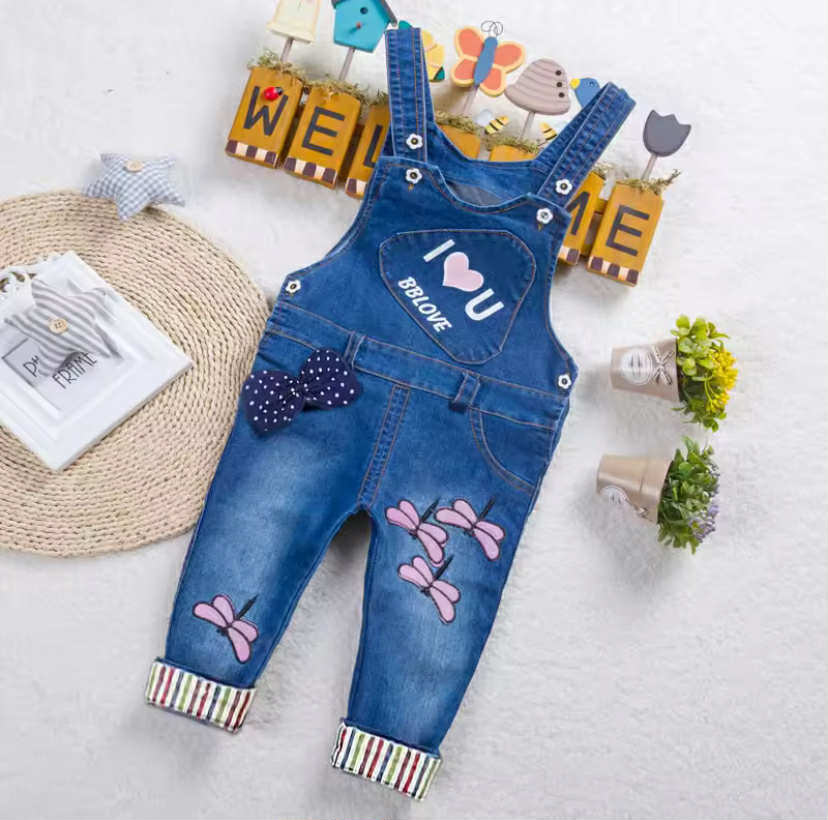 Baby Girls Overalls