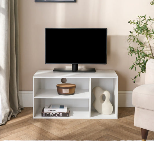 Oslo 3 Cube TV Unit - White