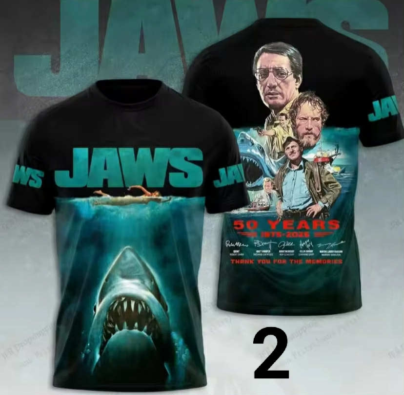 Jaws 3D Printed T-shirt