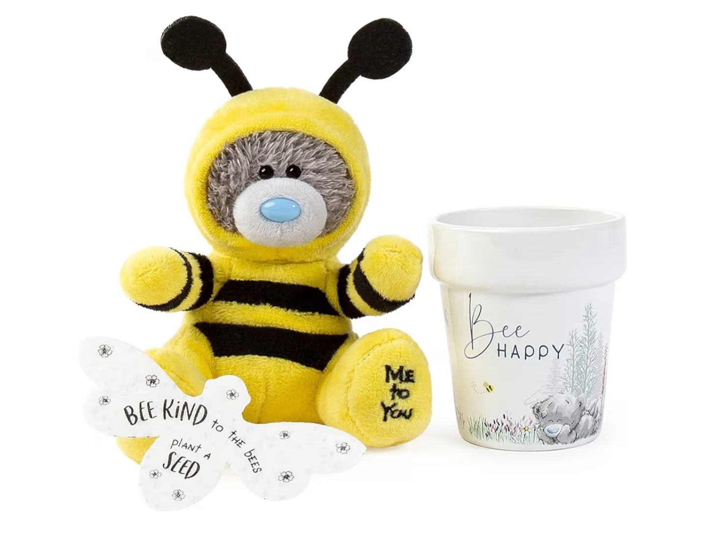 Me To You  Bee gift set, 10 x 22.5 x 15.5 centimetres, Yellow
