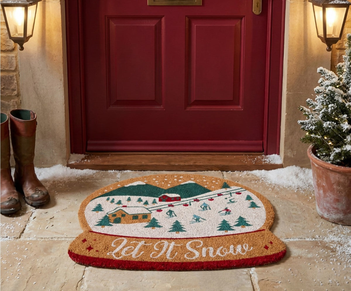 Snowglobe Coir Mat