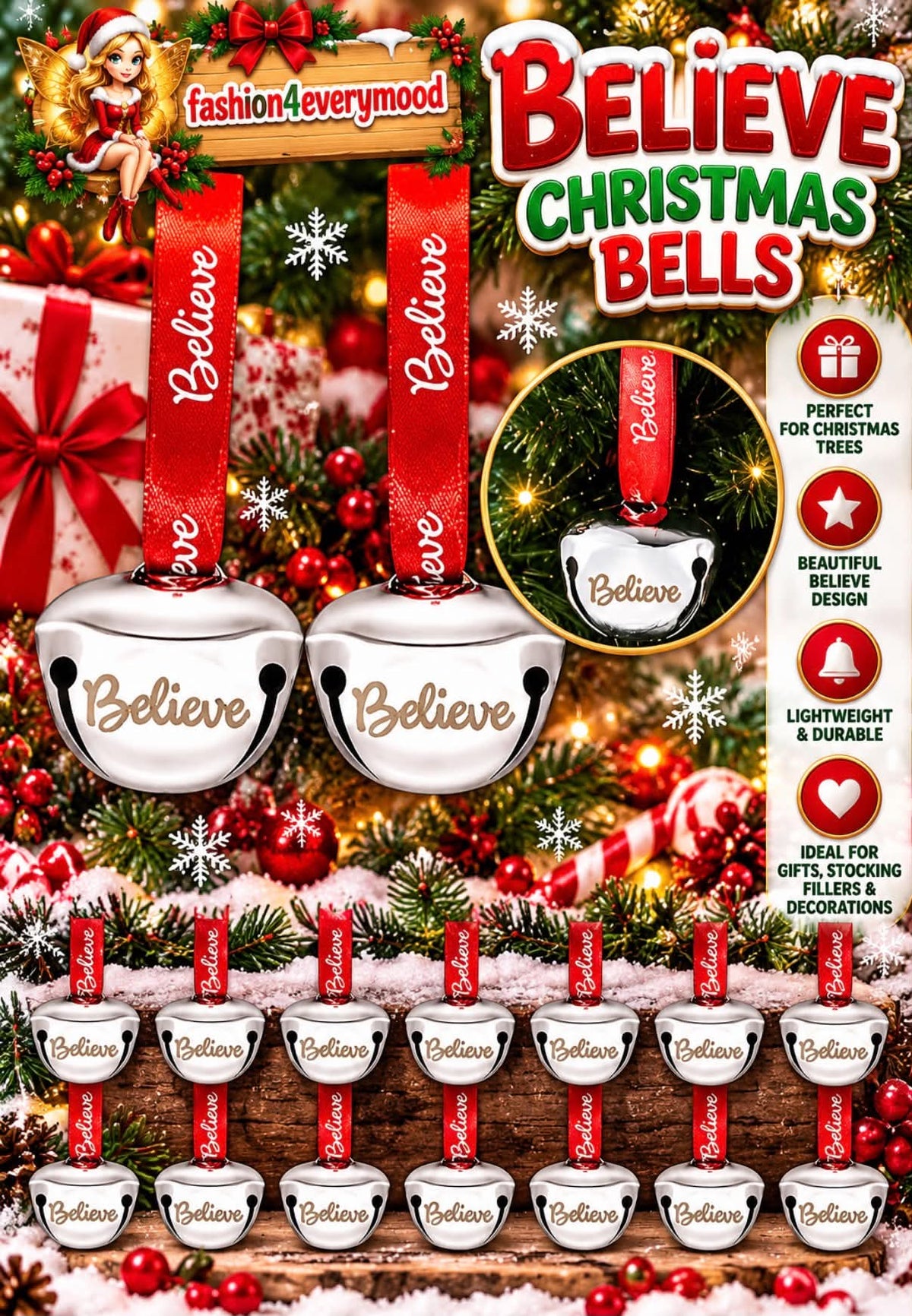 🔔Believe Christmas Bells 🎄