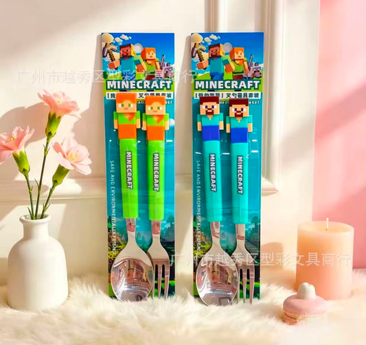 Kids Funny Fork Spoon Set