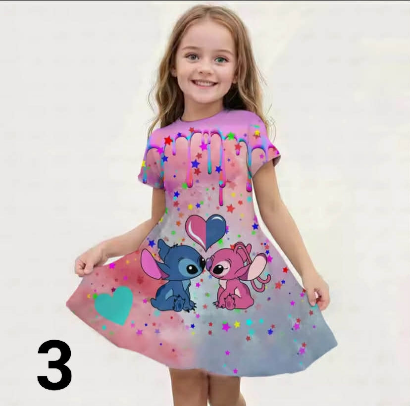 Alien Summer Girls dresses