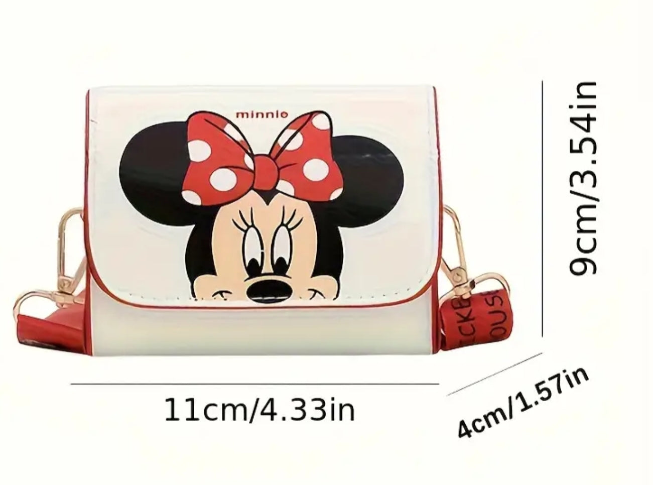 1 pc Mickey Minnie  Crossbody Bag, Chest Bag