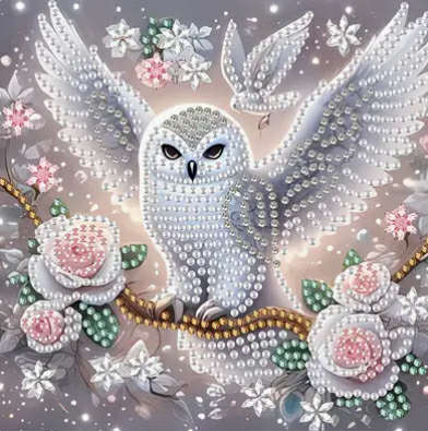 Owl diamond art