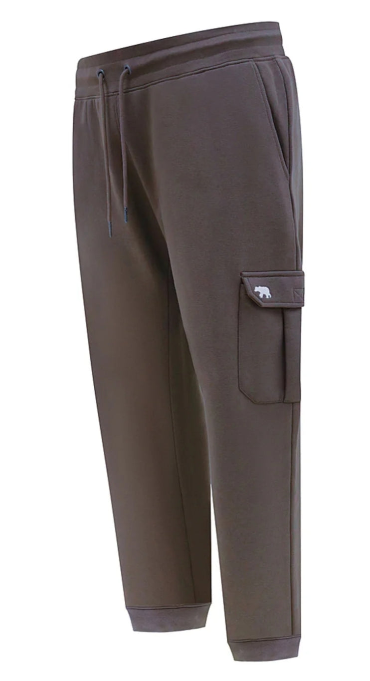 Plus Size Edinburgh Cuffed Cargo Joggers Khaki