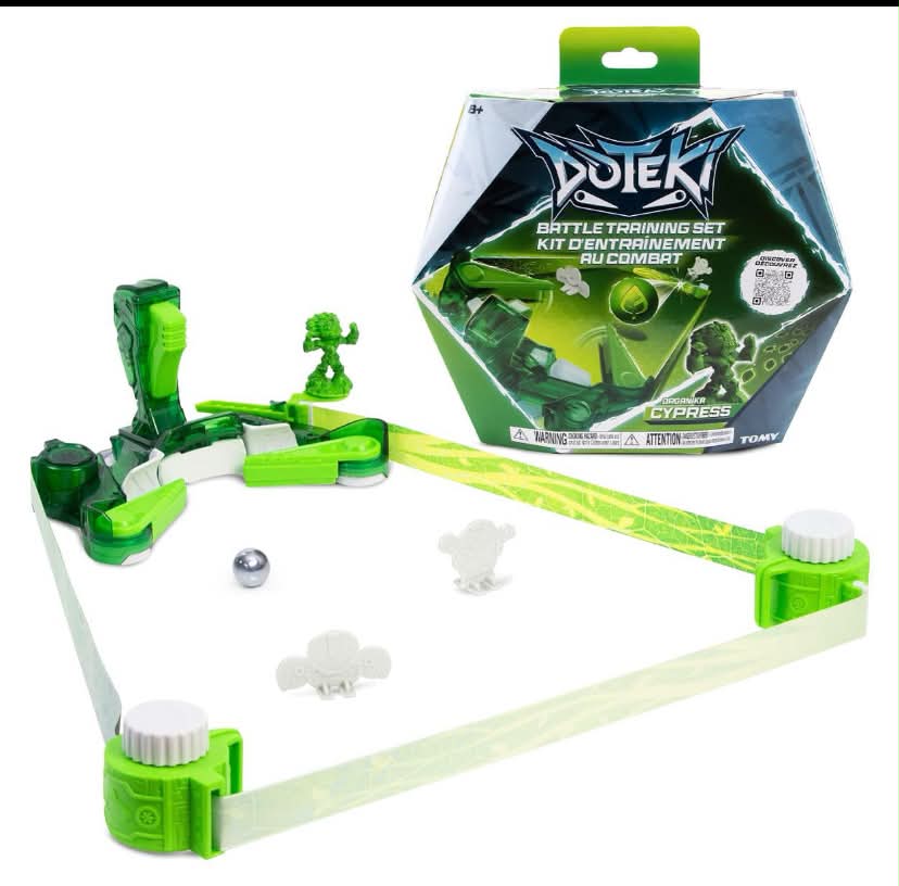 Battle Set Organika, Multiplayer Action Game for Kids with High-Speed Battle Controller, 4 Elemental Factions, Collectable Champions, Health Key, Custom Arena,