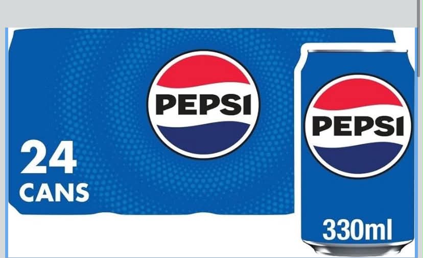 24 pepsi cans