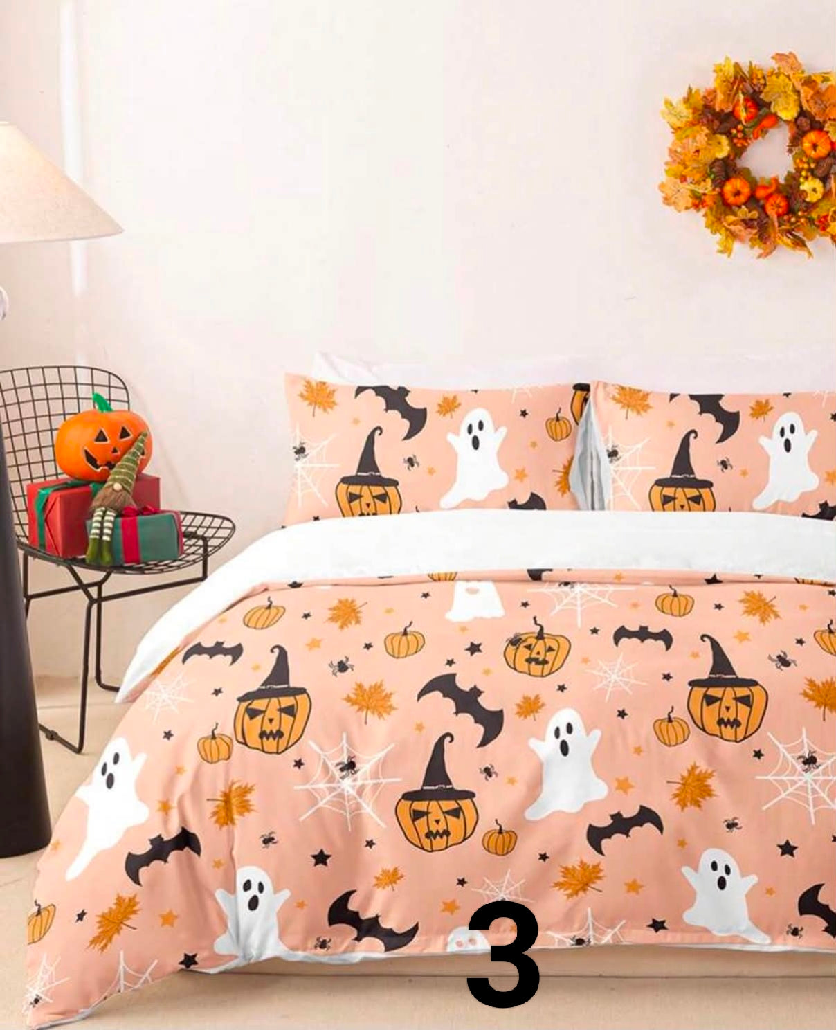 Halloween set Cute Ghost Pumpkin