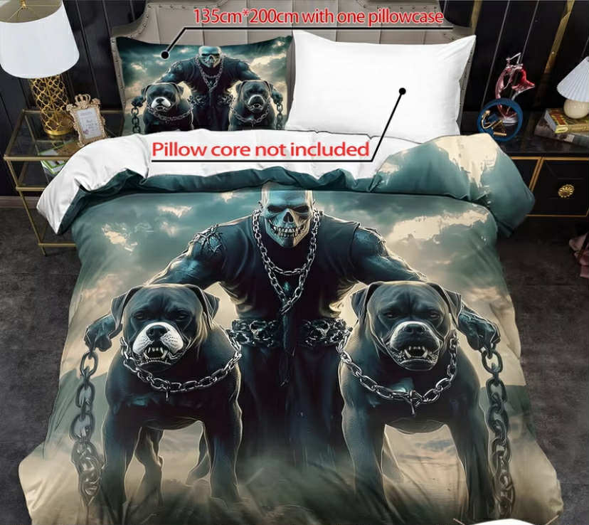 Hellhound Themed Duvet Cover Set