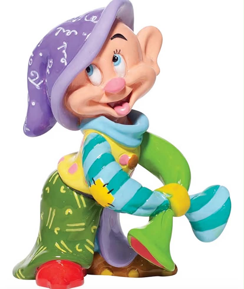 Romero Britto Dopey Mini Figurine