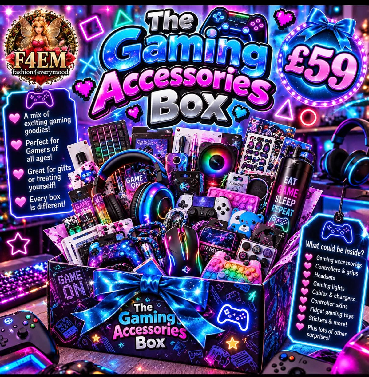 🎮The Gaming Accessories Mystery Box 🎮