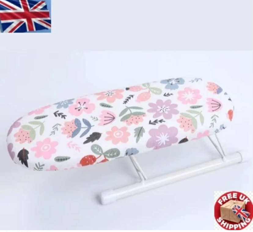 Portable Mini Ironing Board for Sleeves & Shirts, Small Compact Travel Iron Boar