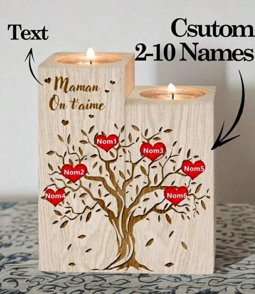 Personalised candles