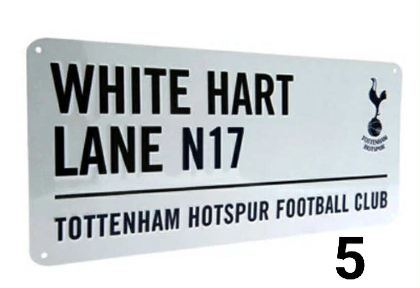 Official Football Club Stadium Street Wall Door Sign Licensed Merchandise New