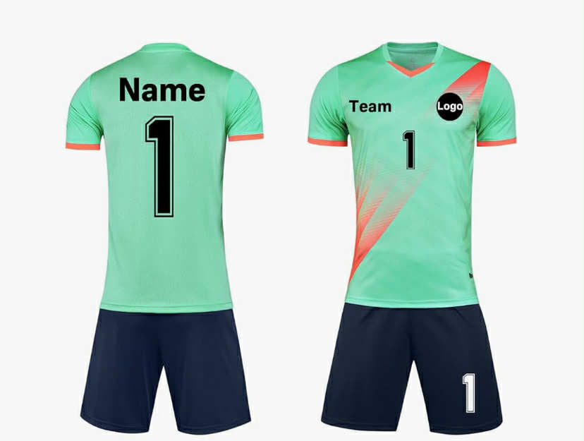 Custom Football Jersey for Adult Kids Men Women Youths Personalised Football Uniform Shirt and Shorts with Name Logo Team Number