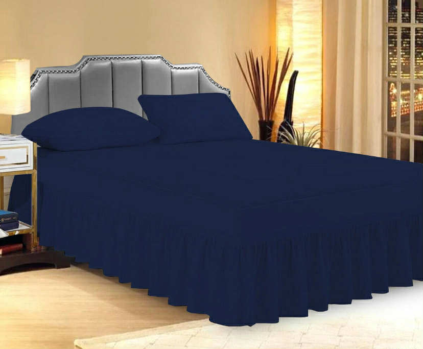 DEEP FITTED VALANCE SHEET PERCALE TOP QUALITY
