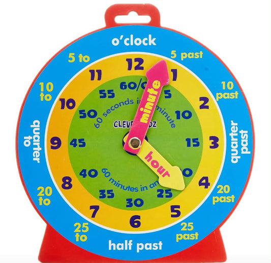 Premier Stationery Clever Kidz Magnetic Clever Clock