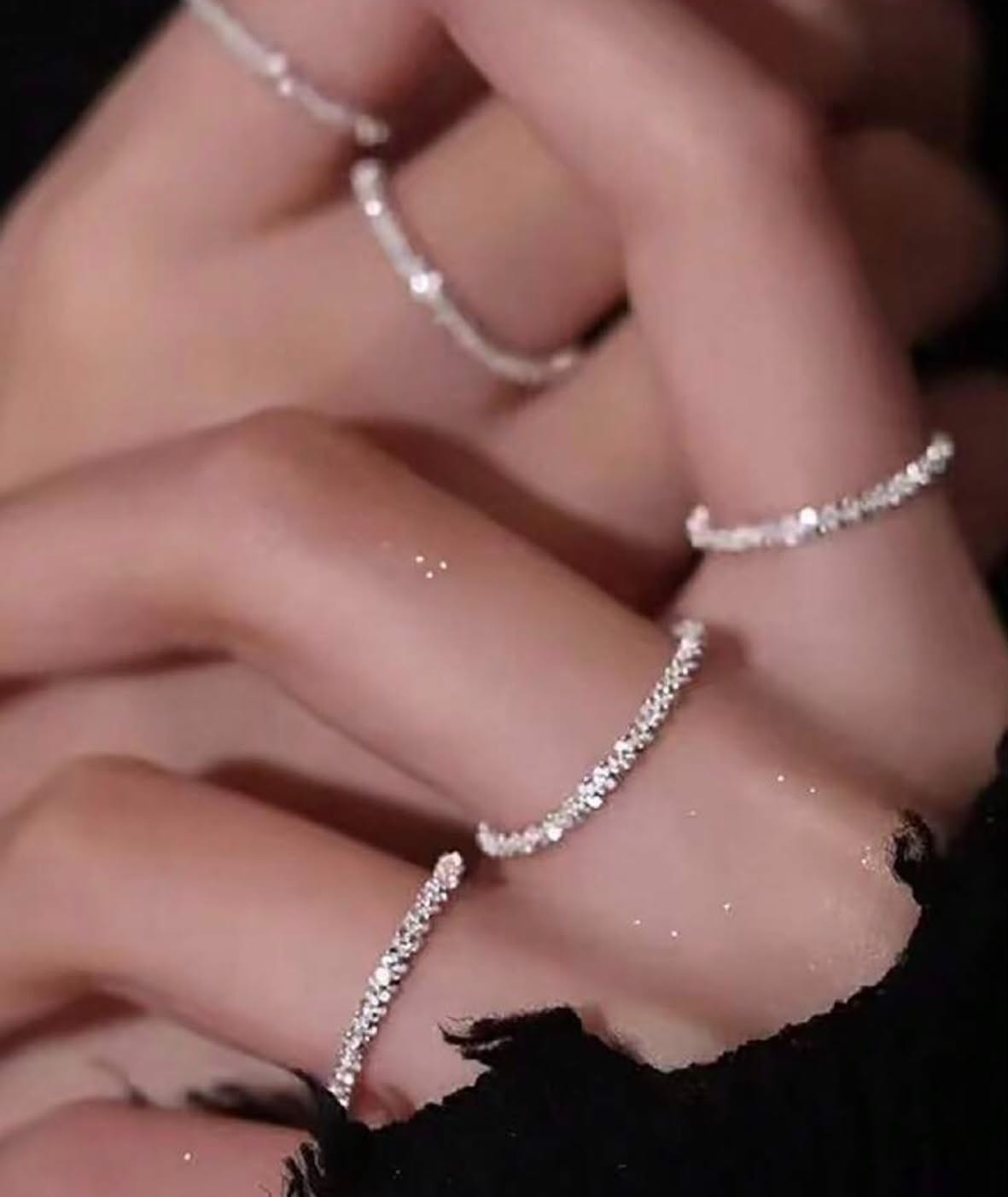 Beautiful Sparkly Rings