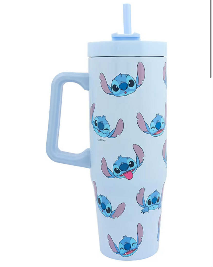 Stitch 900ml Insulated Tumbler with Straw and Lid
