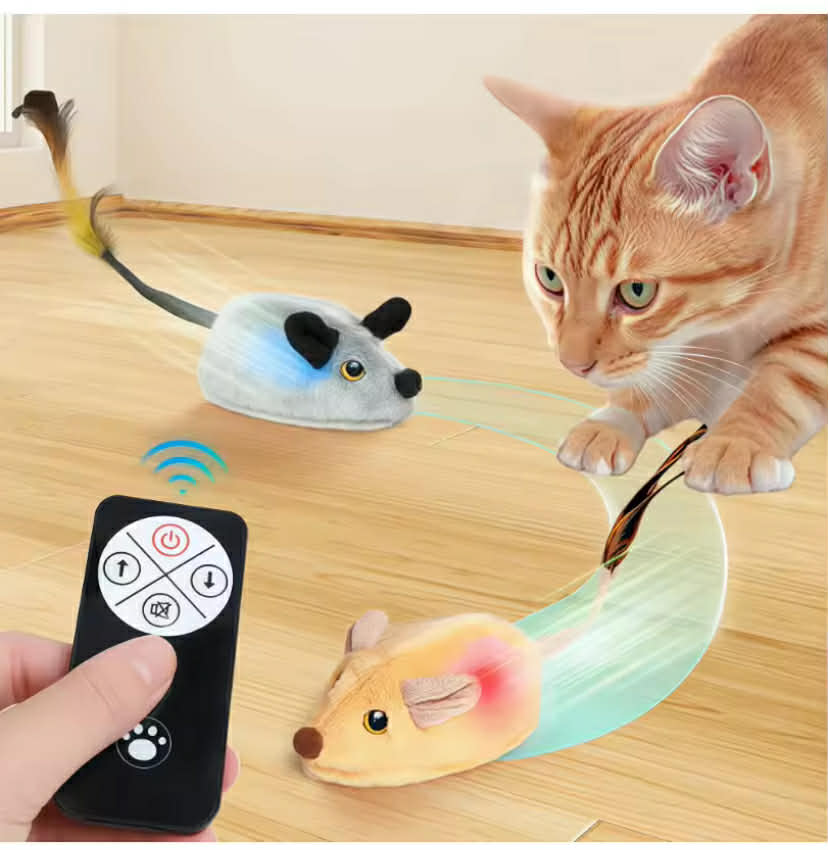 Automatic Sensing Moving Mouse Interactive Cat Toys