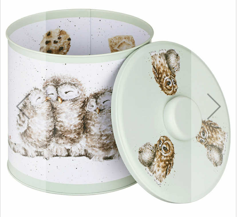 Wrendale Designs 'The Country Set' Green Biscuit Barrel