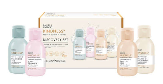 Baylis & Harding Kindness+ Body Wash Discovery Gift Set 1 Pack