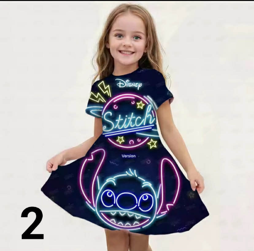 Alien Summer Girls dresses