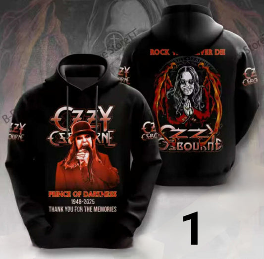 Men Hoodies Ozzy Osbourne Band
