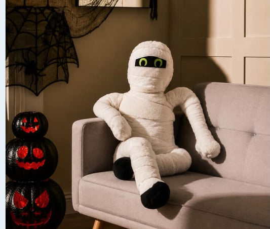 Hallow Scream Max the Mummy Cushion Decoration 5FT