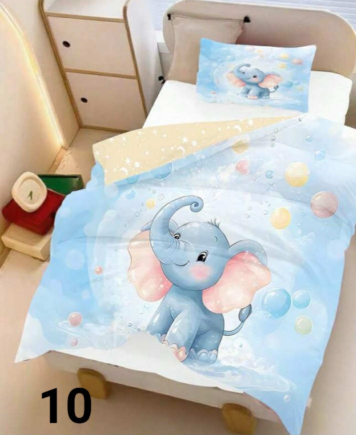 Girls single duvet set