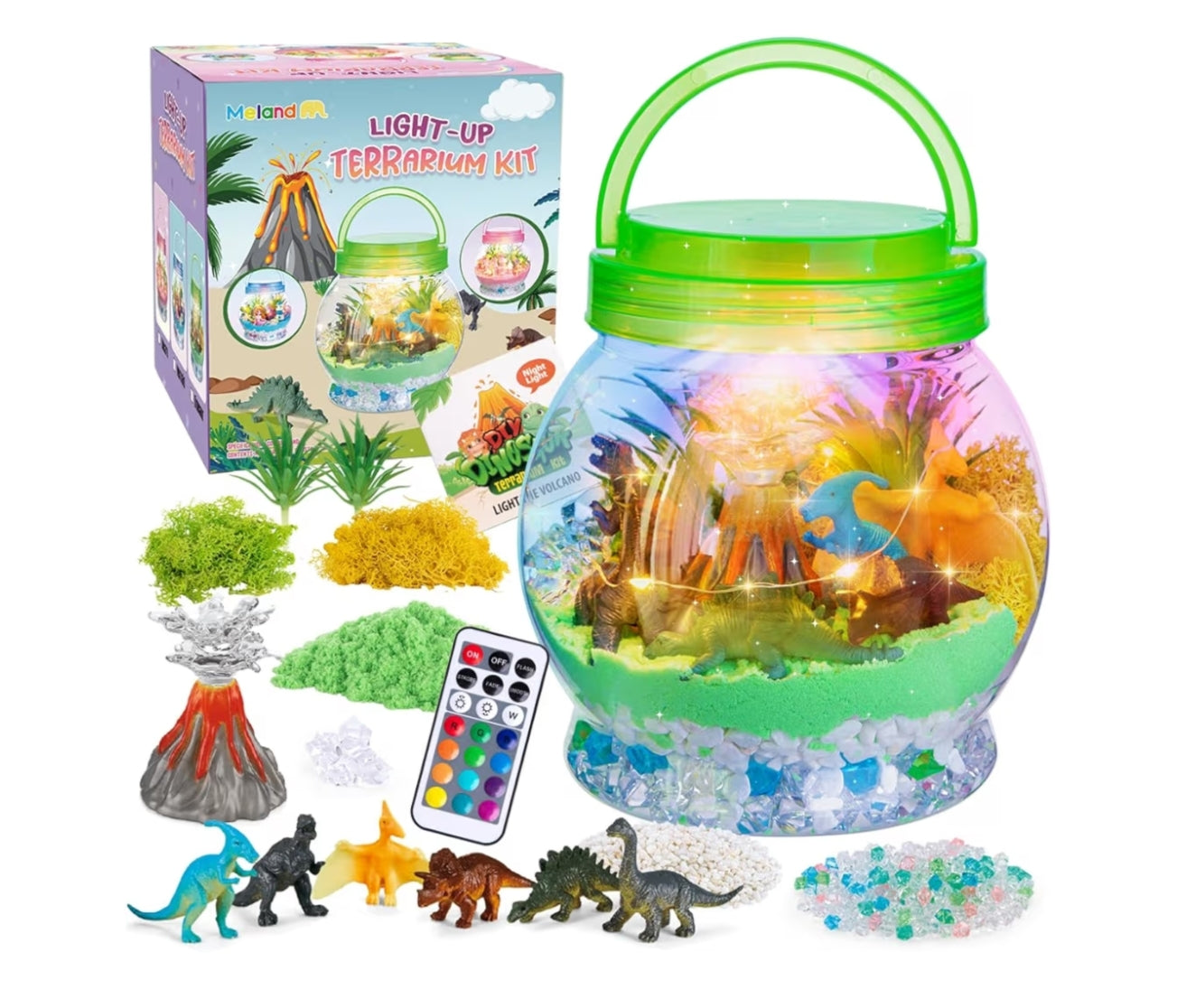 MELAND Dinosaur Terrarium Kit,