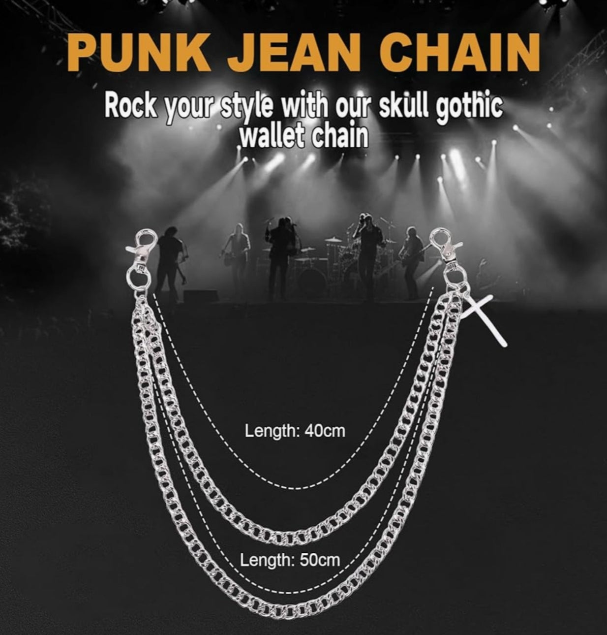 1 Piece Trouser Chain for Men and Women
