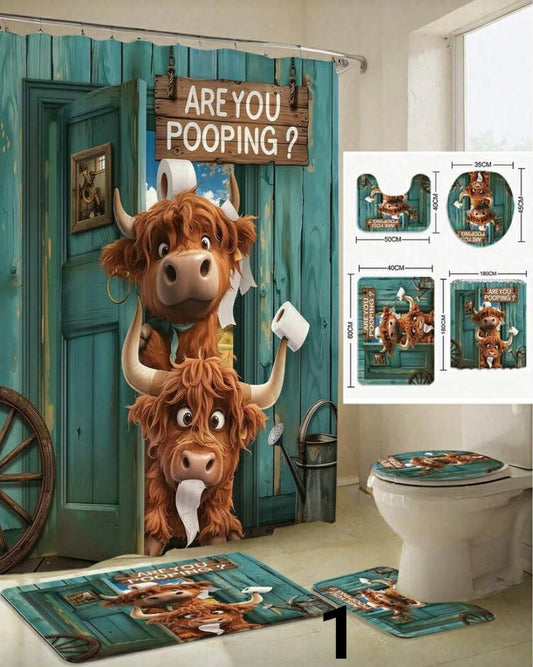 Bathroom set of 4