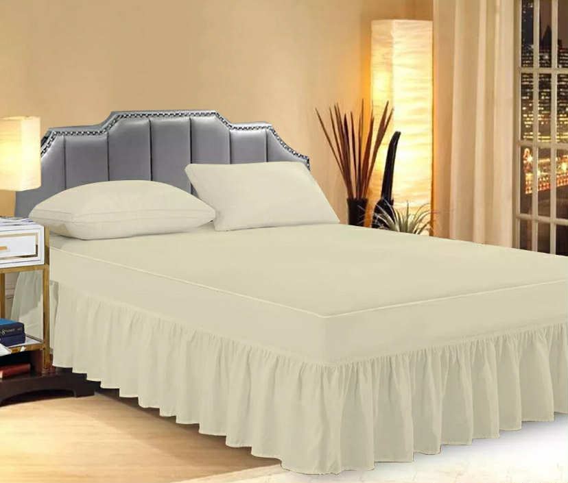 DEEP FITTED VALANCE SHEET PERCALE TOP QUALITY