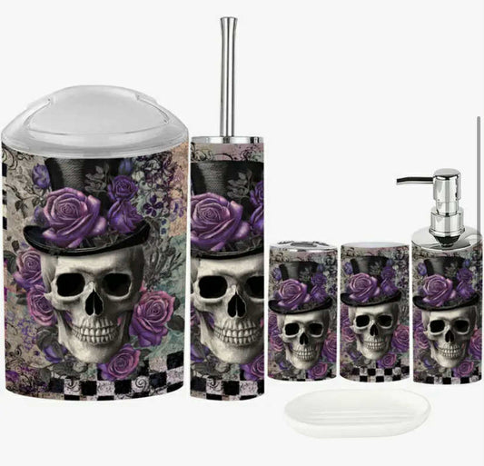 6 pcs Bathroom Accessories Set