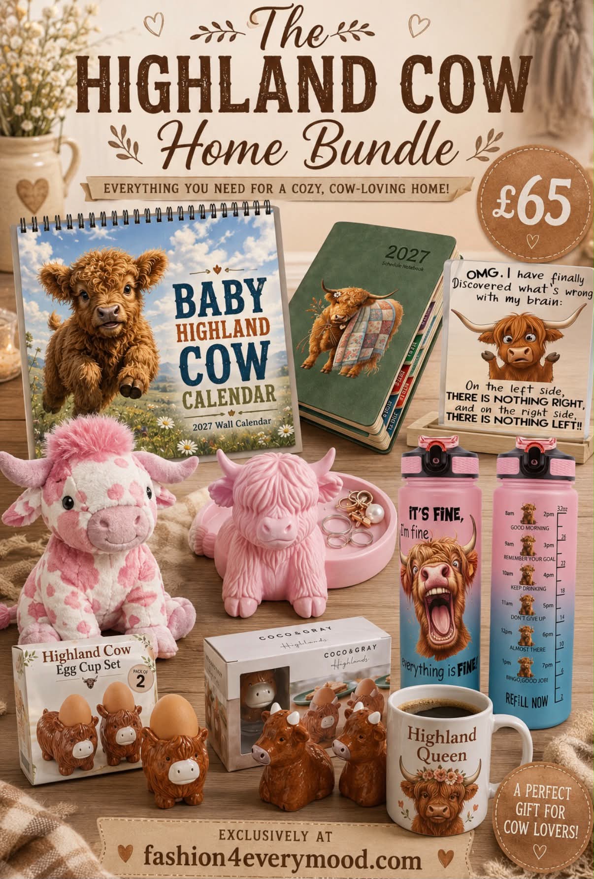 Highland cow bundle