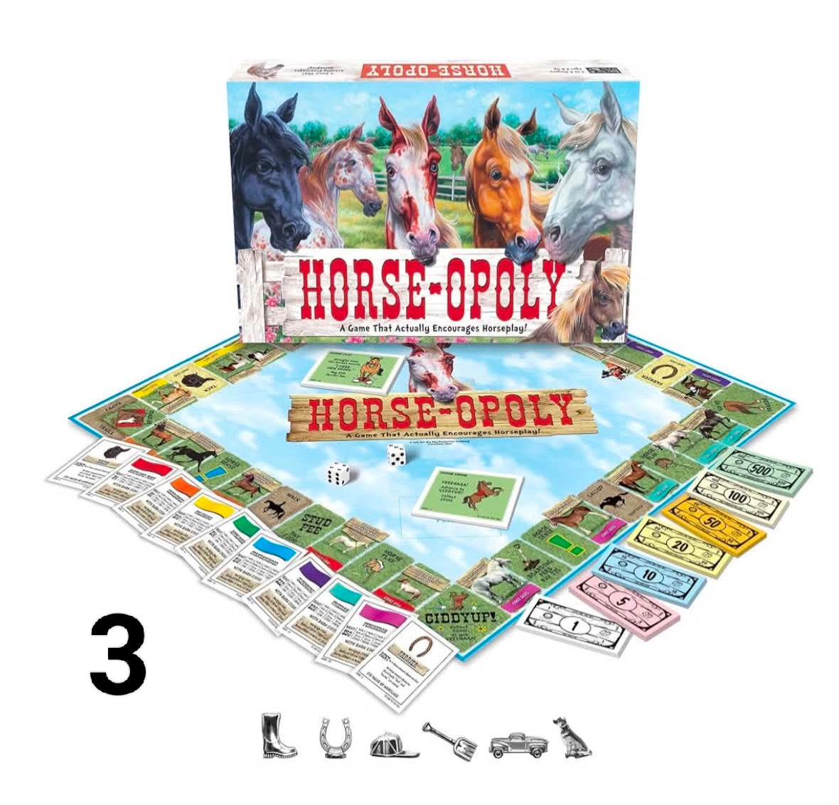 Property Trading Board Game - Game for Adults, Strategy Fun For 2 to 6 Players, 18+ - A Full Bodied Well Balanced