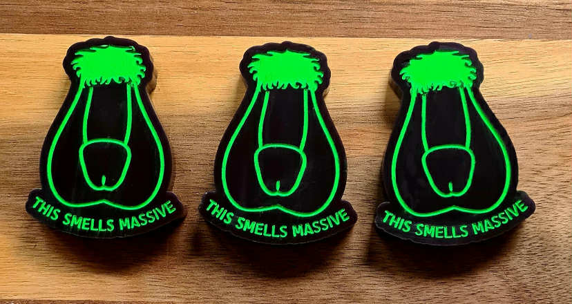 Adult Penis Willy Dick Knob Rude, Funny.  Wax Melts (3 per Pack)