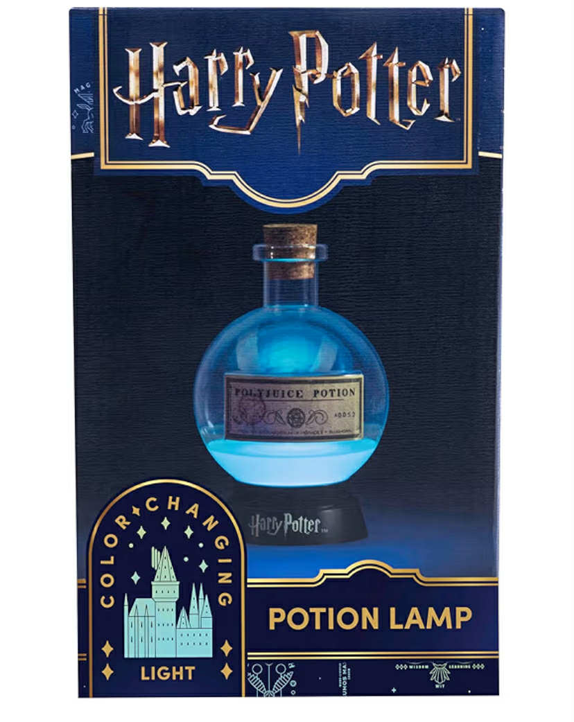 Fizz Creations Harry Potter Potion Lamp Multicolour.